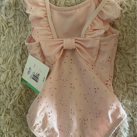 Little Me Light Pink Swim Suit 18 months - Picture 1 of 3